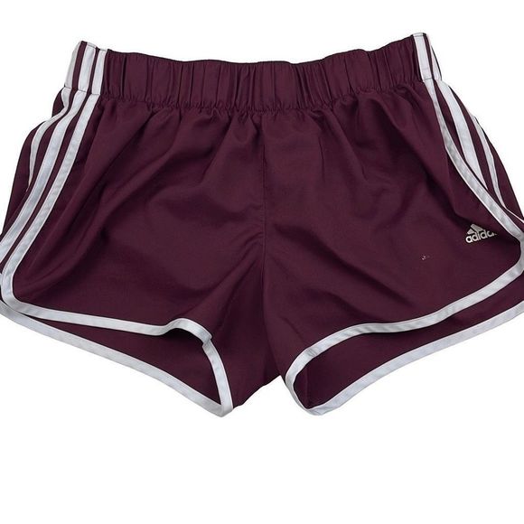 Adidas Pants - Adidas Women's Energy Running Climalite Shorts Active 3" Athletic Maroon Large